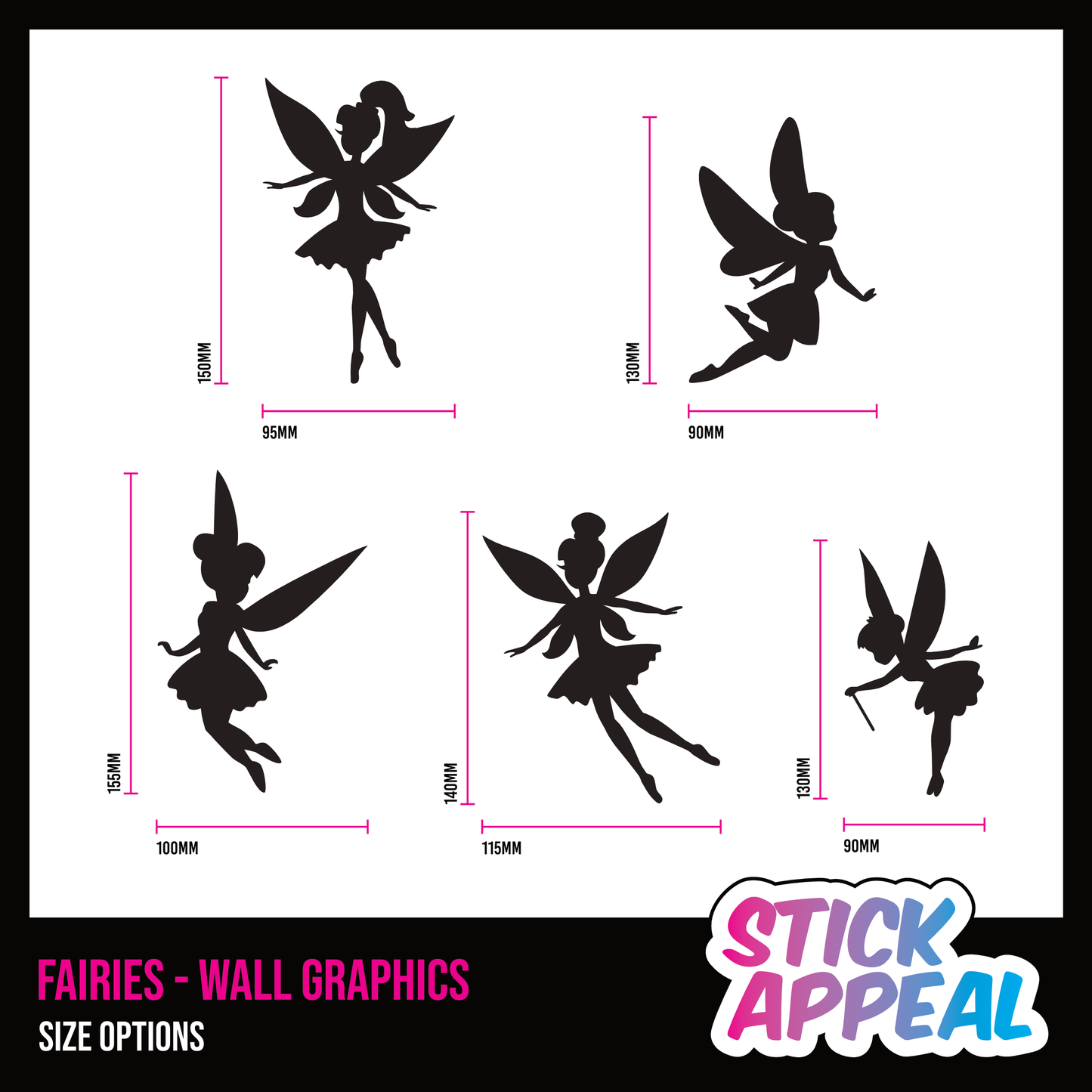 Fairies Vinyl Wall Graphics