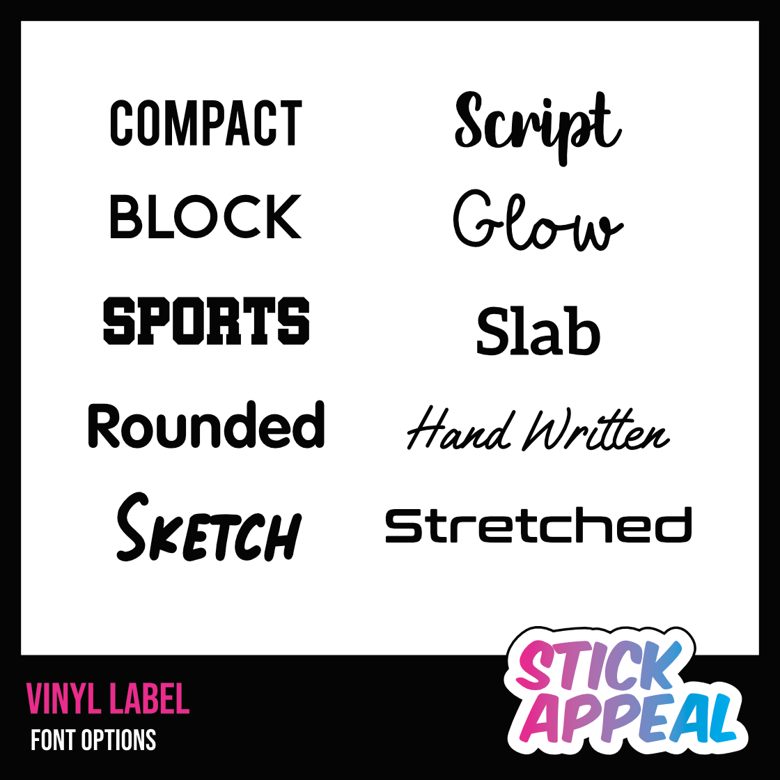 Custom Vinyl Labels