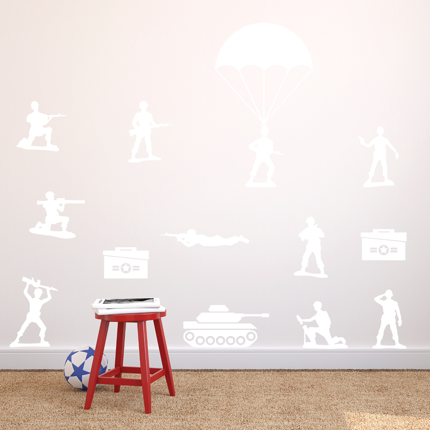 Army Men Vinyl Wall Graphics
