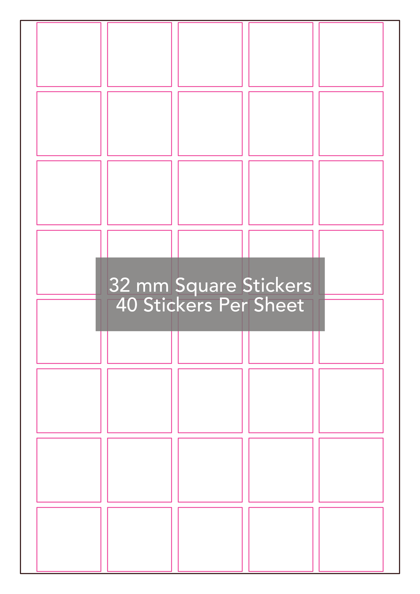 Custom Stickers - Square