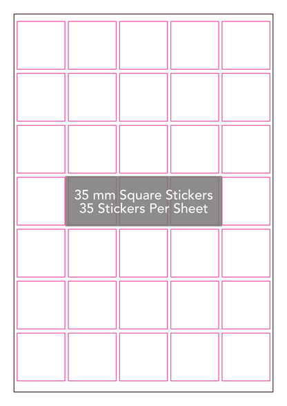 Custom Stickers - Square