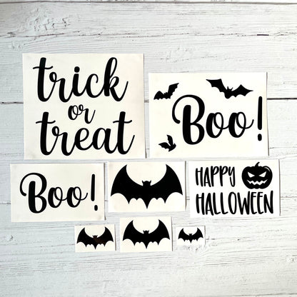 Halloween Set of Vinyl Graphics