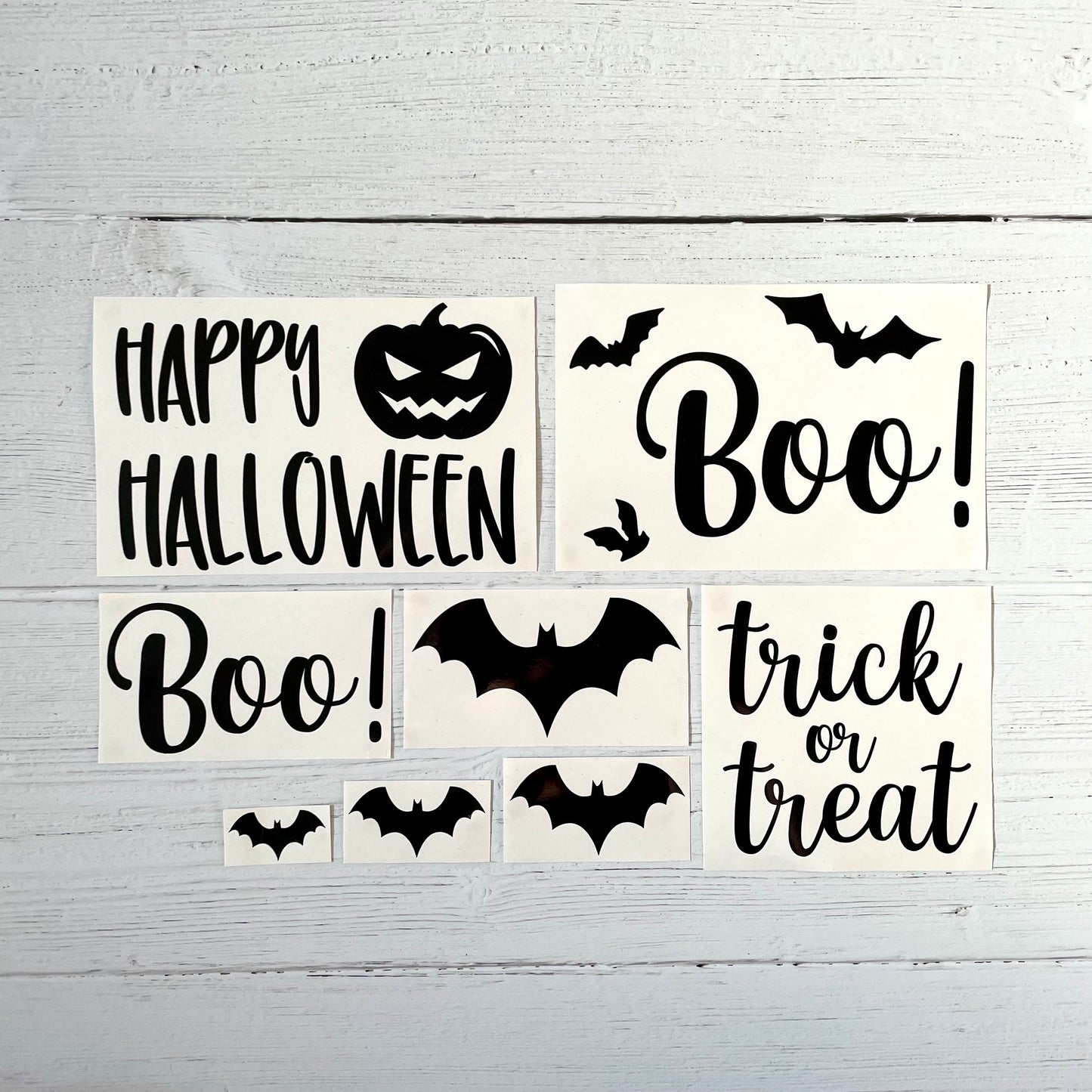 Halloween Set of Vinyl Graphics