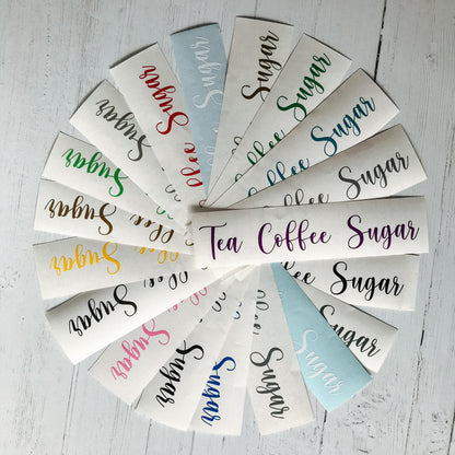 Custom Vinyl Labels