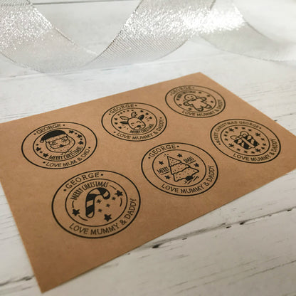 Christmas Custom Stickers